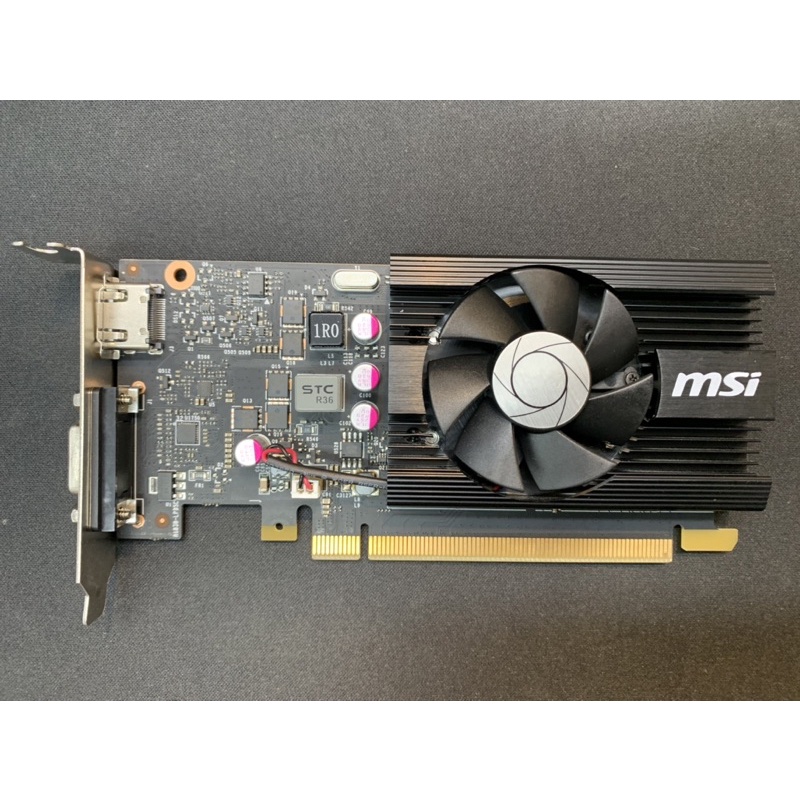 微星 MSI NVIDIA GT1030 GDDR5 2G OC LowProfile 顯示卡