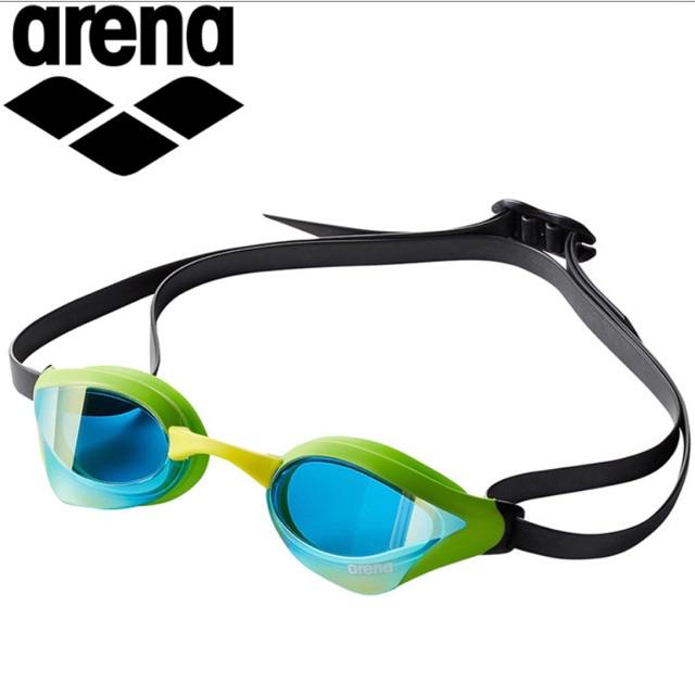 BUSW New Arena FINA approval cushion mirror goggles AGL-240M / COBRA CORE 
