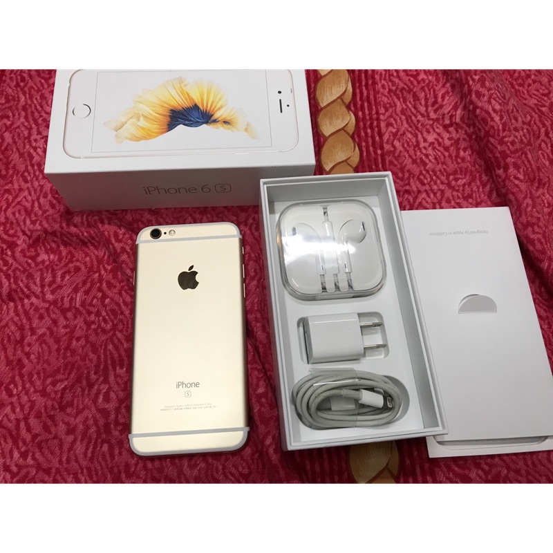 iphone 6s 32g金 以及原廠電池背殼