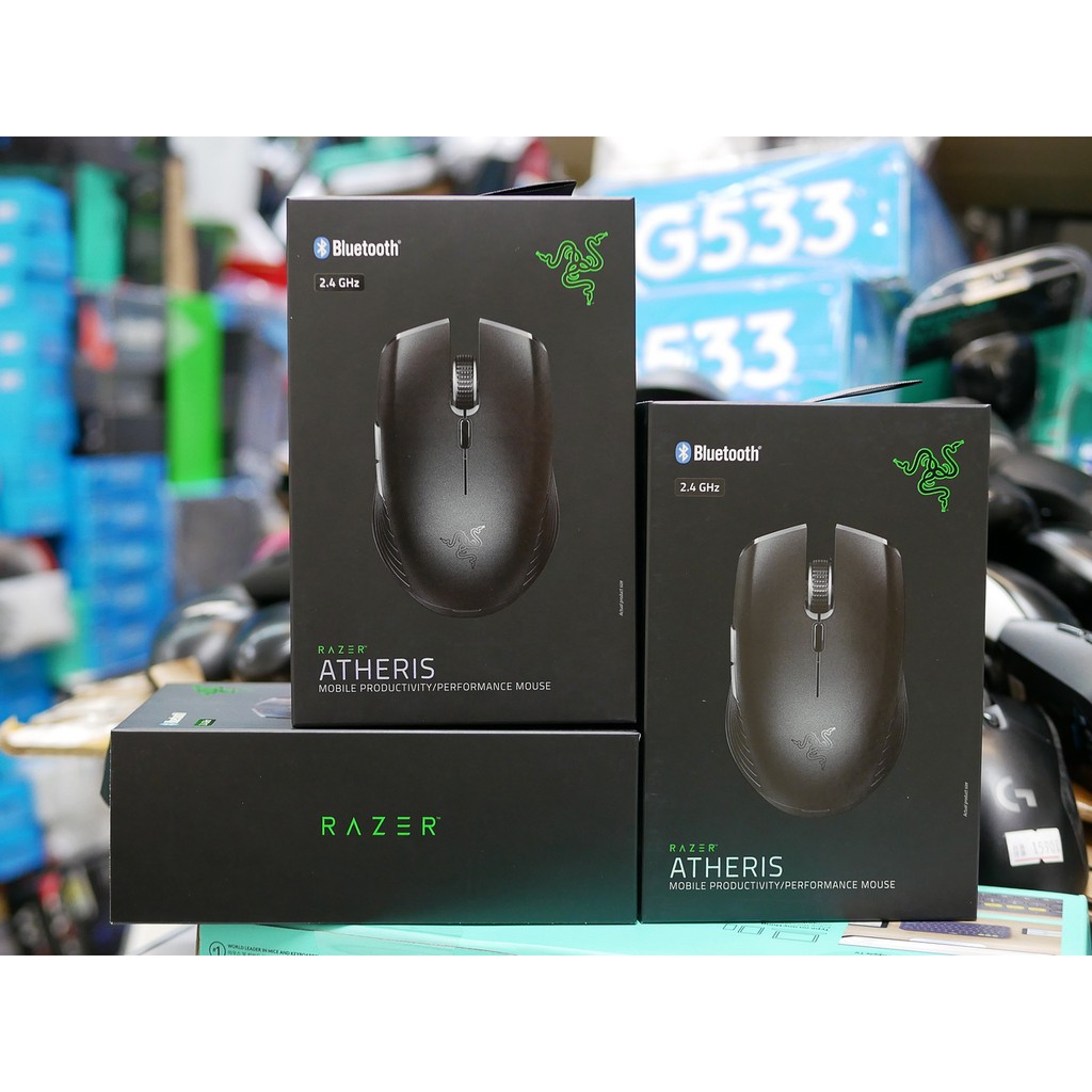 【本店吳銘】 雷蛇 Razer Atheris 刺鱗樹蝰 刺鱗樹奎 藍牙 USB 雙模 簡報 遊戲 樹蝰蛇 無線電競滑鼠