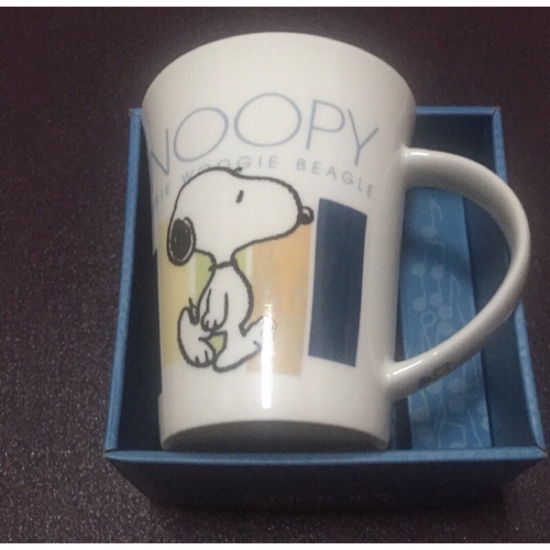 Snoopy 史努比 馬克杯 （藍）新骨瓷 380ML