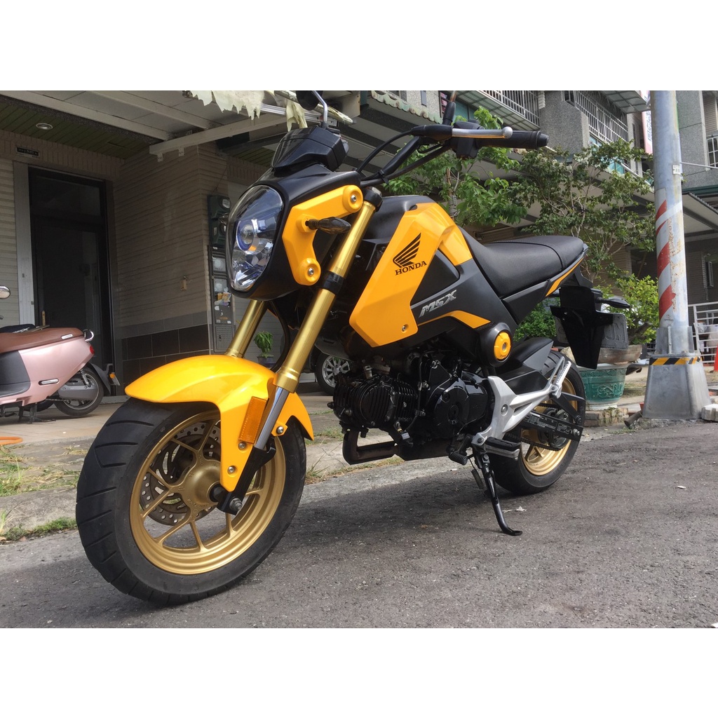 MSX 125 一代ABS 二手擋車 配合貸款 全額貸款 白牌 黃牌 紅牌 仿賽 街車 大型重機 機車 名片在最後一張照