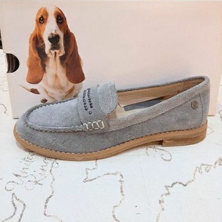 Hush Puppies 女麂皮復古風樂福鞋 W114731