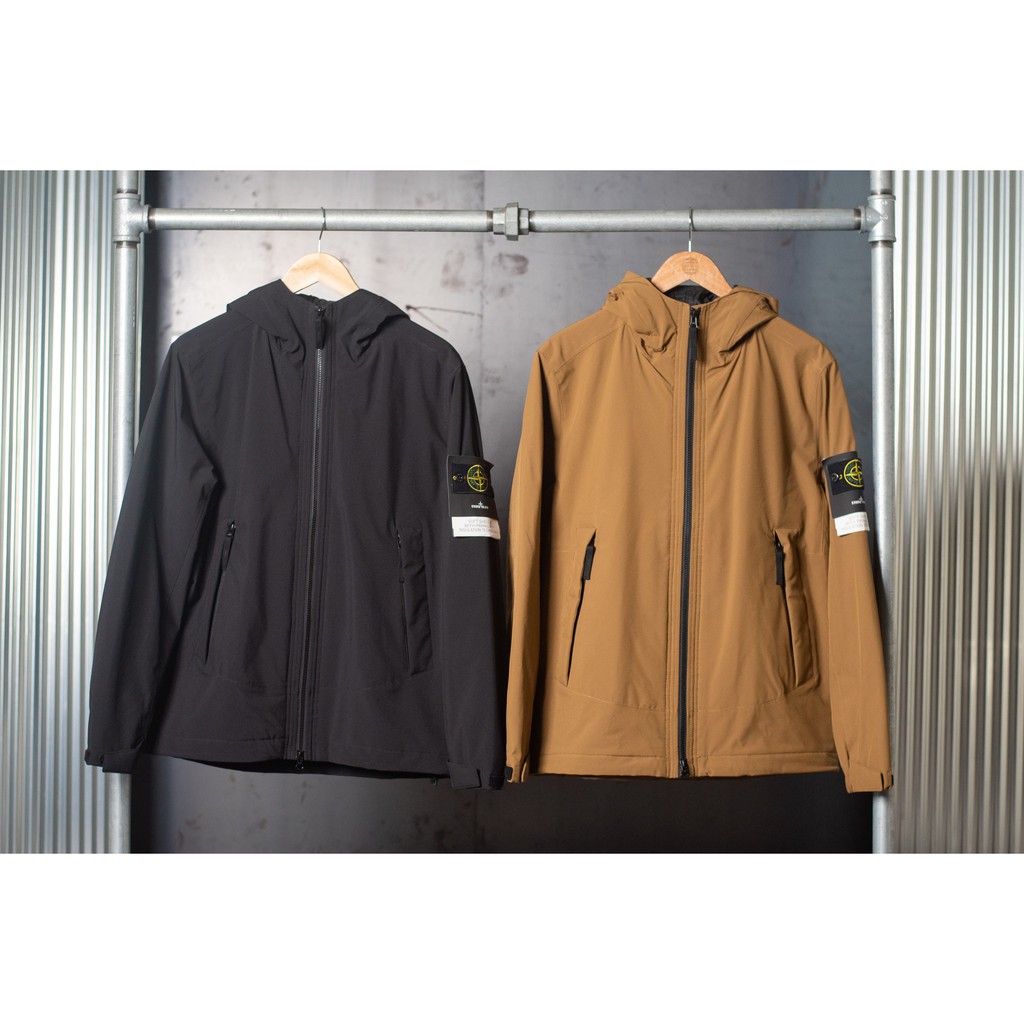 『Definite』Stone Island Soft Shell-R Primaloft Hooded Jacket