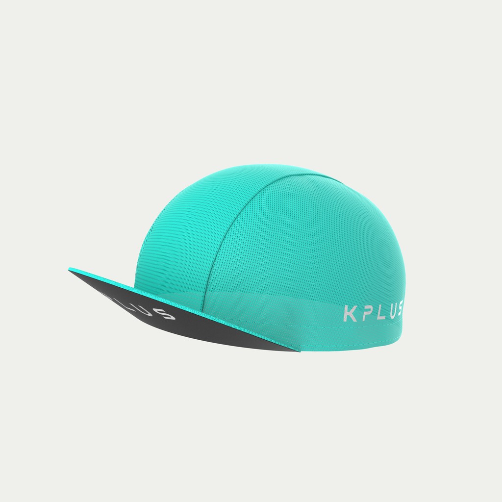 KPLUS 小帽 QUICK DRY CAPS 透氣涼感自行車小帽/布帽 -湖水綠