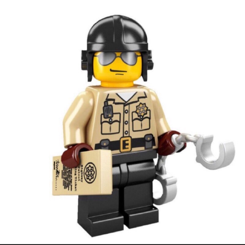【Brick DoDo 積木豆豆】樂高 Lego 8684 二代 2代 #6號 絕版品 警察 交通警察
