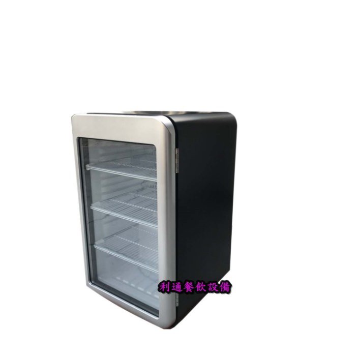 《利通餐飲設備》單門桌上型展示冰箱 單門冰箱 單門玻璃冰箱 桌上型冰箱 冷藏展示櫃 1門冰箱