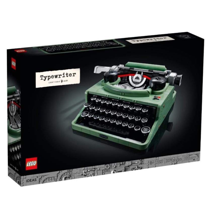 [小樂]蝦皮代開發票  LEGO 樂高 21327 打字機 Typewriter 復古打字機