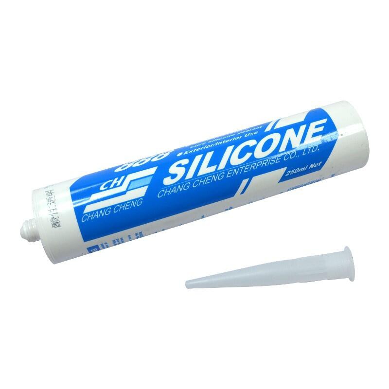 168 批發＊酸性透明填縫劑 矽利康 SILICON 玻璃 水泥 接著膠 防水膠【A125】