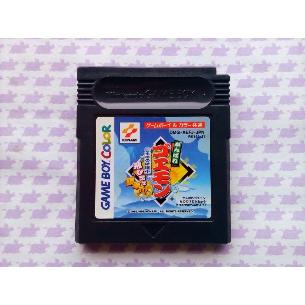 Gbc 日版卡帶大盜五右衛門飛出鍋奉行 小n 二手店 出清特賣 蝦皮購物
