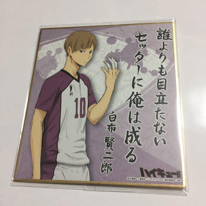 日本直送二手排球少年 動漫周邊白布賢二郎mercari 蝦皮購物