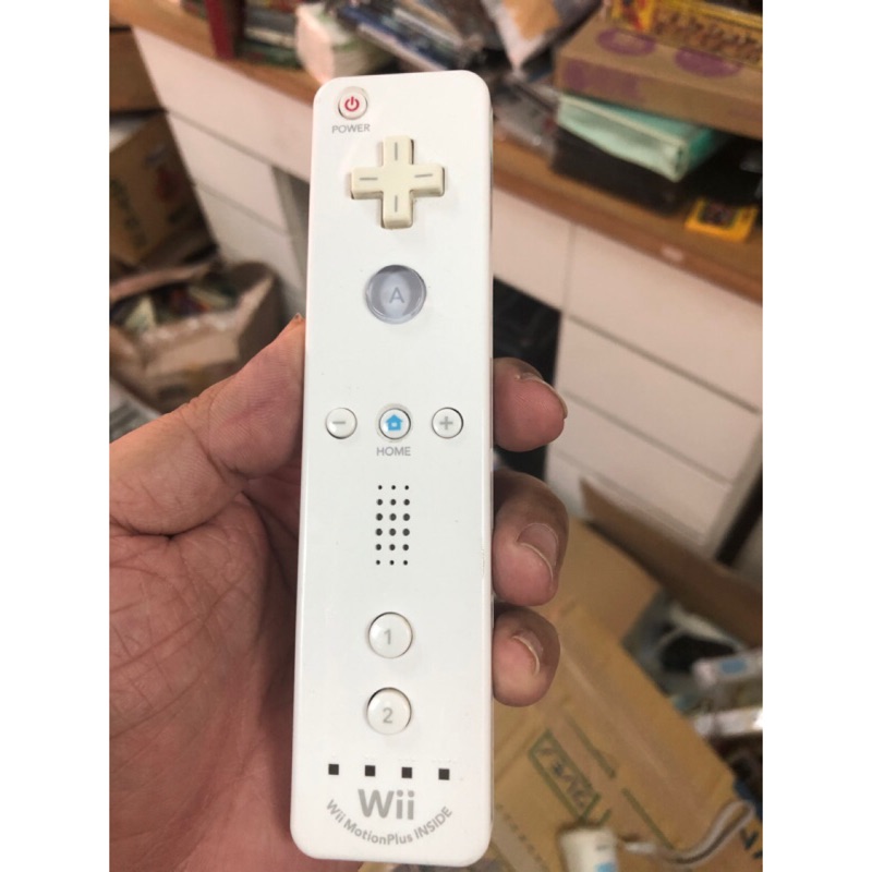 遊戲歐汀: 正版 任天堂Wii搖桿 白色手把 感應器內建 快賣完了 送保護套+吊繩 特價品