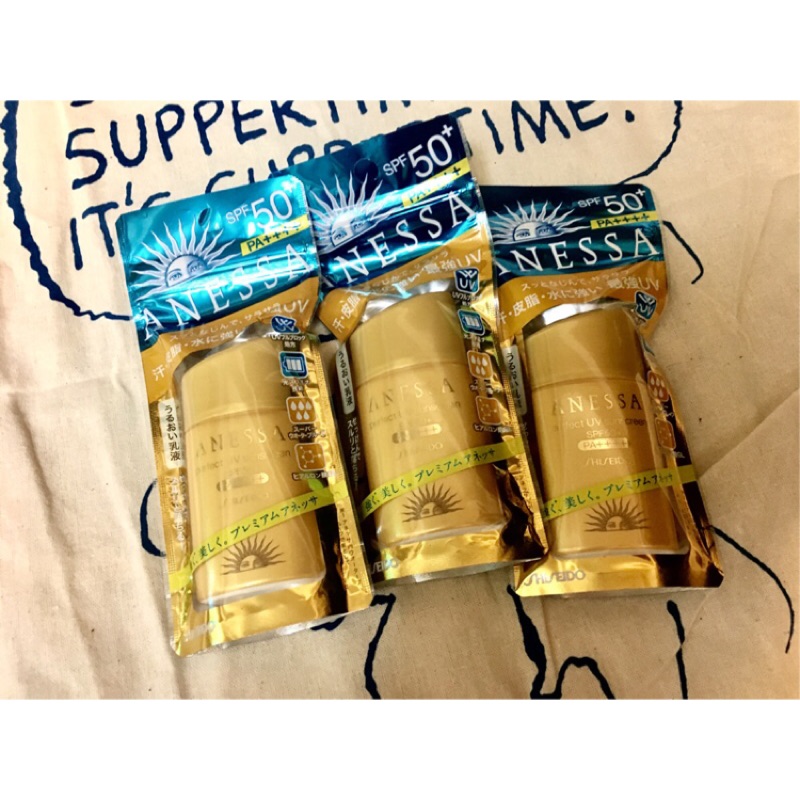 日本購入全新-資生堂(ANESSA)安耐曬『 金瓶25ml 』防水.防護乳液