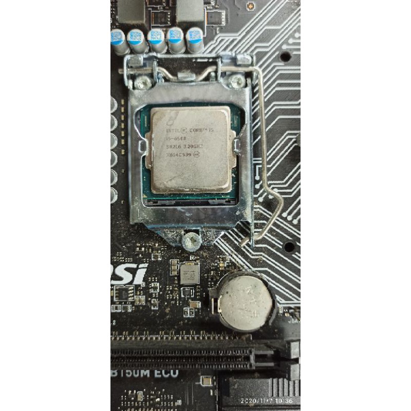 i5-6500 + 微星 B150m +DDR4 2400 16g 半套 主機板 CPU 記憶體