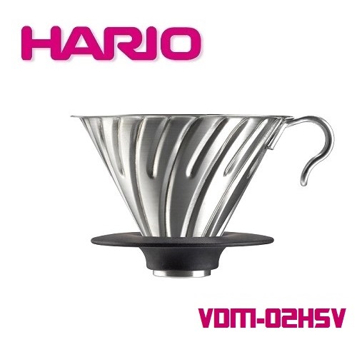 Hario VDM-02HSV 02 金屬濾杯 V60 不鏽鋼色 VDM02 HSV☕咖啡雜貨 OOOH COFFEE