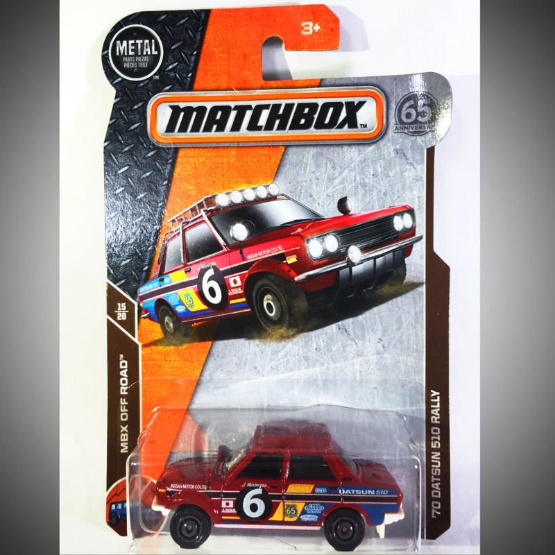 matchbox datsun 510 rally