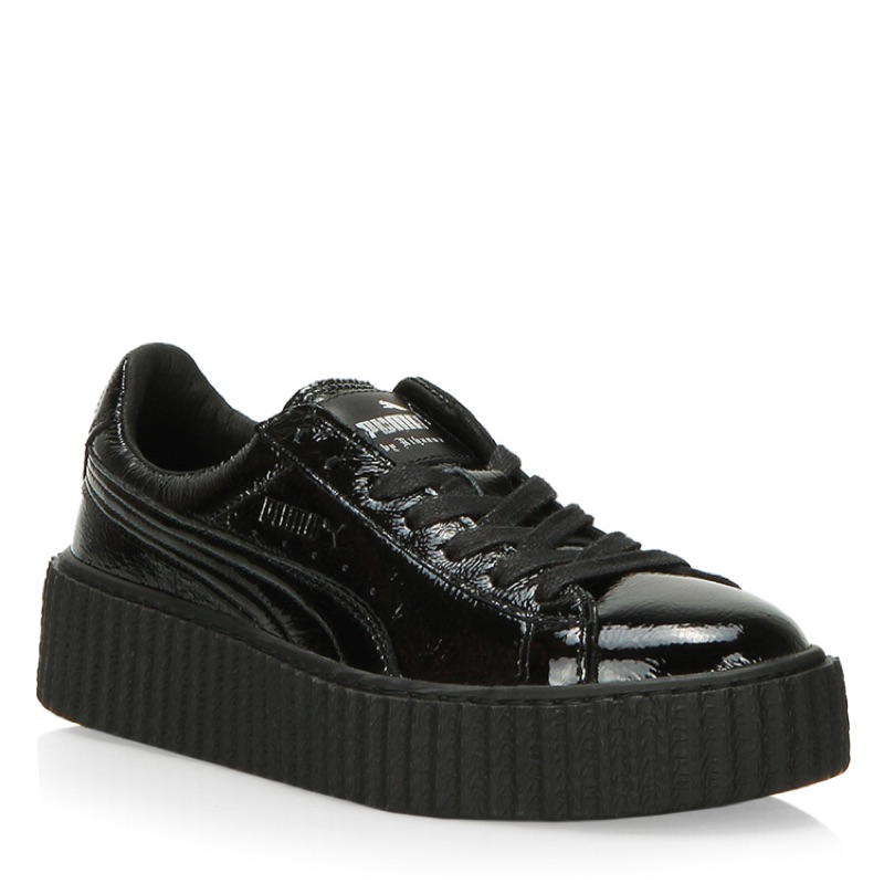 puma creepers black