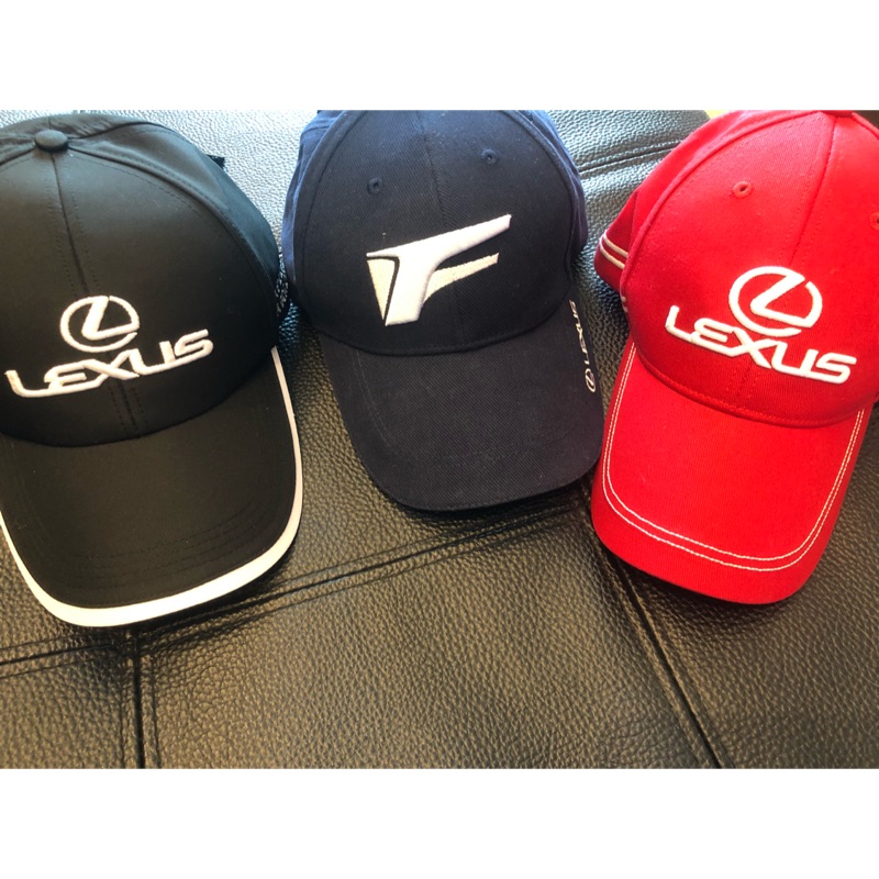 Lexus FSport 潮流棒球帽 藍  黑 紅 原廠精品 Classic Logo 棒球帽 遮陽帽