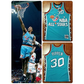 << Scottie Pippen >> M&N NBA 1996 明星賽球衣 綠辣椒 SW All Star
