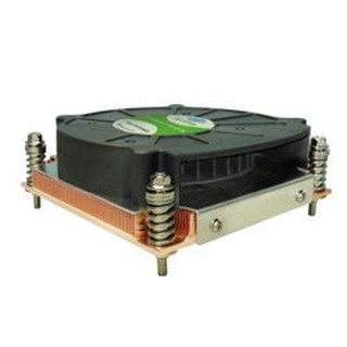 光華CUMA散熱精品*Dynatron (K199)LGA 1150/1155/1151 專用1U全銅散熱器~現貨