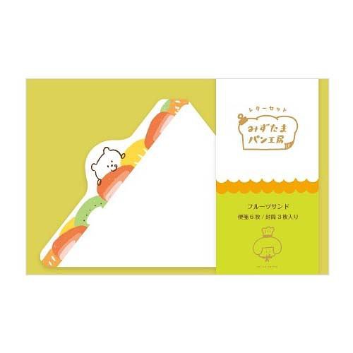 PAPIER PLATZ Mizutama Diecut Letter Set/ Fruit　eslite誠品