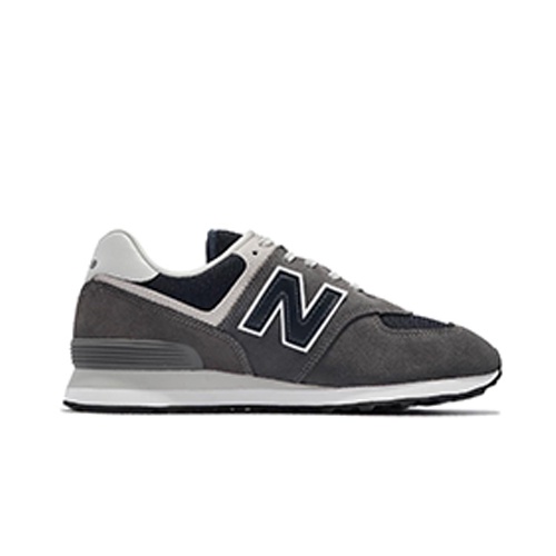 New Balance 574系列 男款 休閒鞋 復古鞋 麂皮 深灰色 ML574EI2D Sneakers542