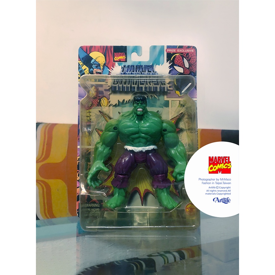 Artlife ㊁ TOYBIZ 1999 MARVEL Universe HULK Prize 漫威 浩克