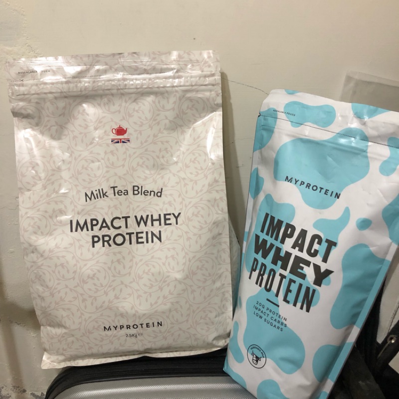 Myprotein乳清蛋白 2.5kg奶茶+1kg北海道牛奶