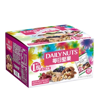 【蝦皮直營特選】盛香珍 每日堅果量販盒700g(28小包入)