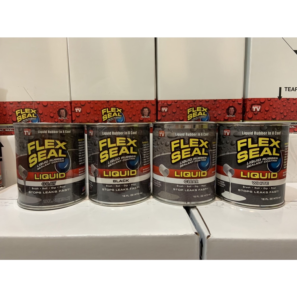 領卷免運🔥正品公司貨🔥美國 FLEX SEAL LIQUID萬用止漏膠共四色【小桶裝16oz】 / 【 大桶裝32oz】