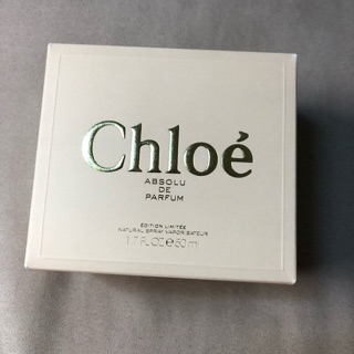 只售紙盒 Chloe 極緻女性淡香精 50ml