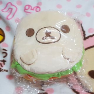 拉拉熊/懶懶熊/小雞/豬鼻雞 懶妹漢堡抱枕