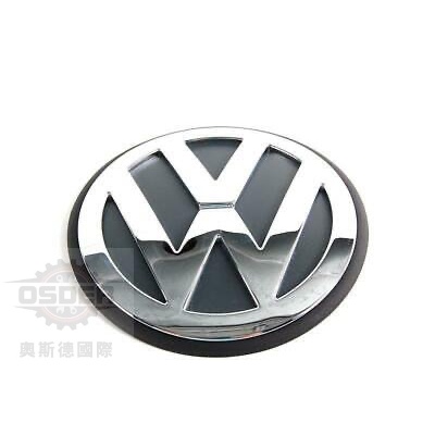 【奧斯德VAG】 1C0853617A 福斯 BEETLE 金龜車 前 標誌 VW MARK 黑 德國原廠