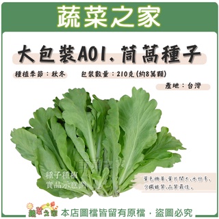 蔬菜之家滿額免運【00A01】大包裝.茼蒿種子210克(約8萬顆)