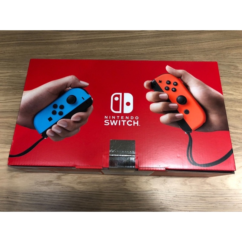 ✨全新未拆封✨【Nintendo 任天堂】Switch 新型續航力加強版主機 電光紅 電光藍（台灣公司貨）