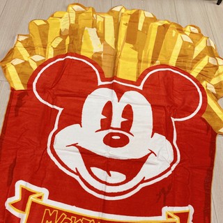 🔥全新現貨！日本直送 迪士尼 米奇 薯條造型 海灘巾