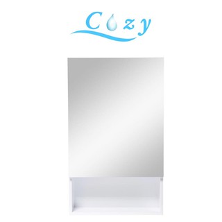 Cozy 可麗衛浴 現貨 CZ-4880 大鏡面 PVC發泡板 100%防水 單面鏡櫃 收納鏡箱 浴室鏡櫃