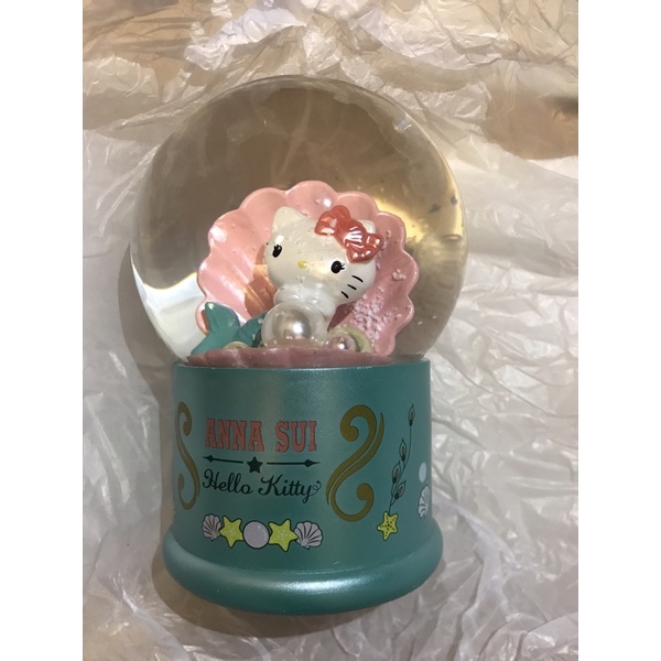 Anna Sui&amp;Hello Kitty 限量水晶球音樂盒（全新現貨）