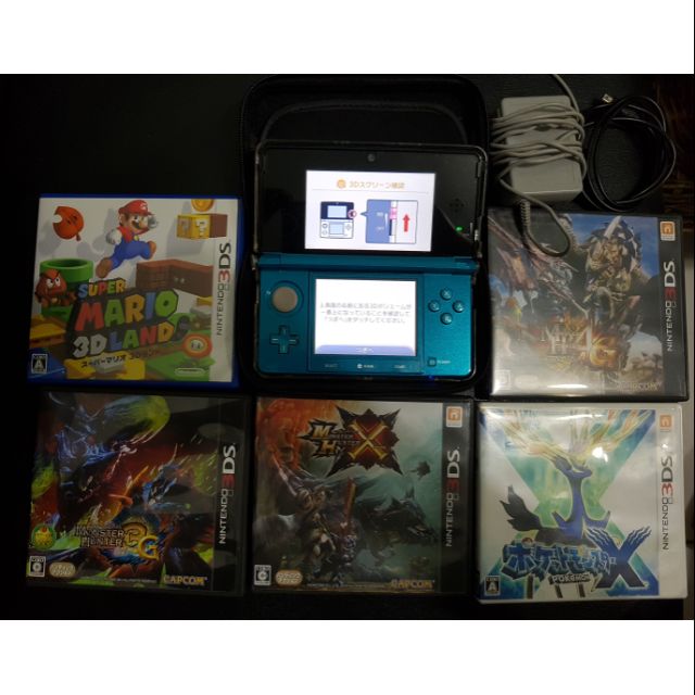 任天堂初代3DS(初音綠)+五款大作遊戲（再降價）