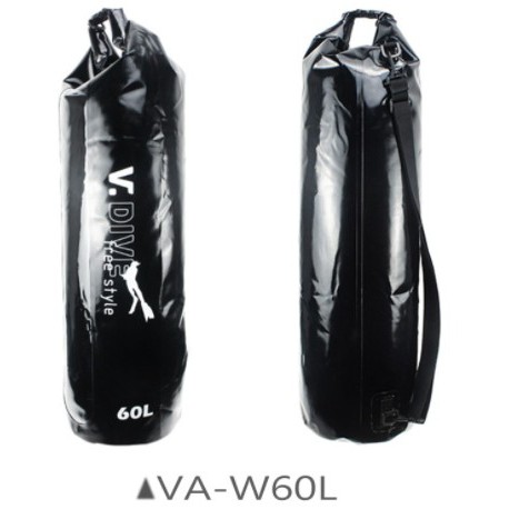 台灣潛水---【V.DIVE威帶夫】VA-W60L 防水彈性單肩背包 蛙鞋袋 60L