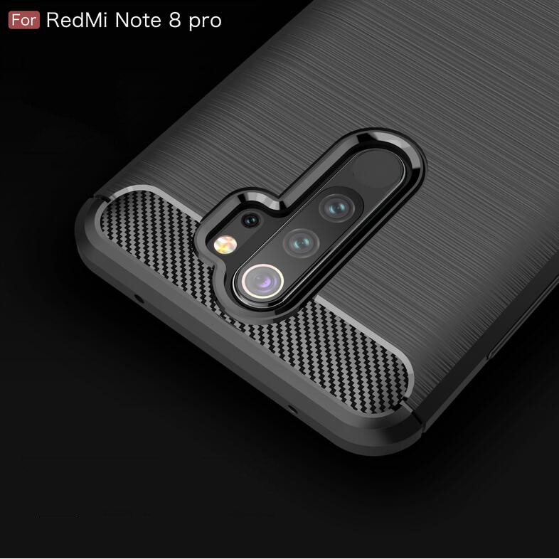 小米 紅米 Note 8 Pro 手機殼 硅膠 碳纖維軟殼  note 8T 保護套 防摔殼 防滑 防指紋 手機套