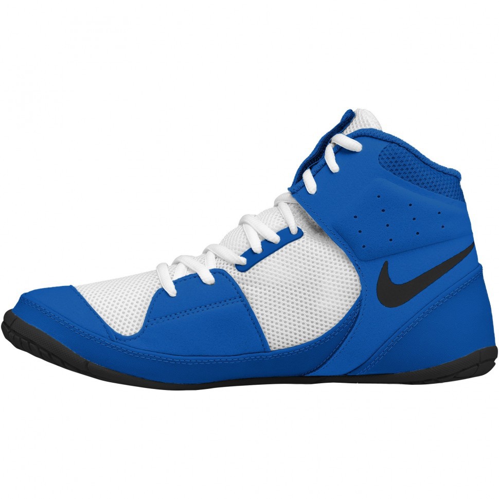 【TMMA】NIKE FURY系列 角力鞋 - 藍底黑勾 - AO2416-401