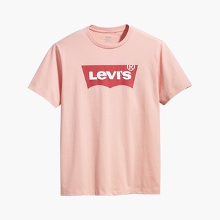 Levis 短袖LOGO T恤 女款 / 粉色-人氣新品 17369-1580