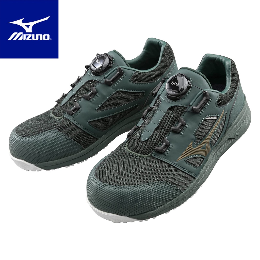 MIZUNO 防護鞋 LS II BOA 旋鈕 寬楦 安全防護鞋  工作鞋 塑鋼頭 鋼頭  F1GA225233 現貨