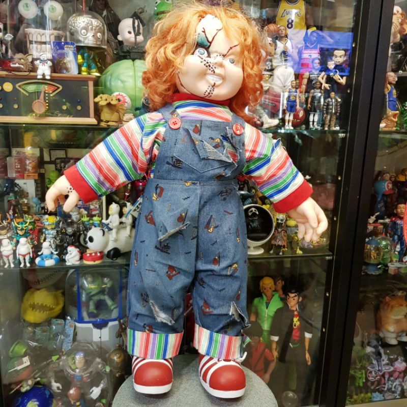 ⭐喔啦玩具店⭐SIDESHOW 恰吉 CHUCKY 老玩具  65CM 鬼娃恰吉 玩具公仔