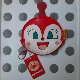【kuttoi】麵包超人Anpanman紅精靈膠皮零錢包-日本伊藤產業製造