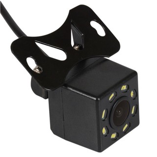 car camera汽車倒車攝影鏡頭 外掛帶8顆LED燈倒車影像車用攝影鏡頭