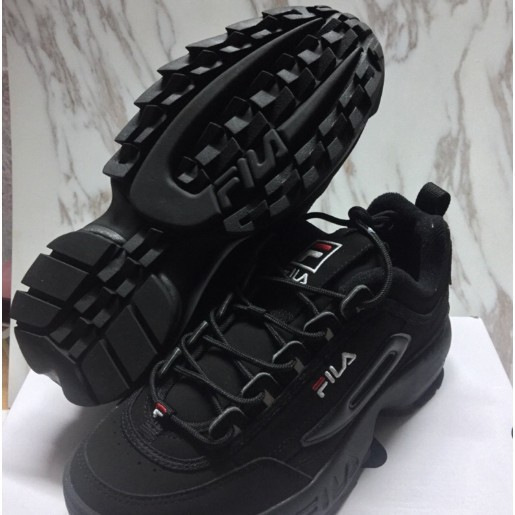 fila disruptor 2 triple black
