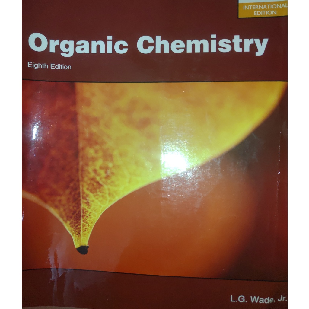 筆記 有機化學課堂筆記/Organic Chemistry 8th edition by L. G. Wade, Jr