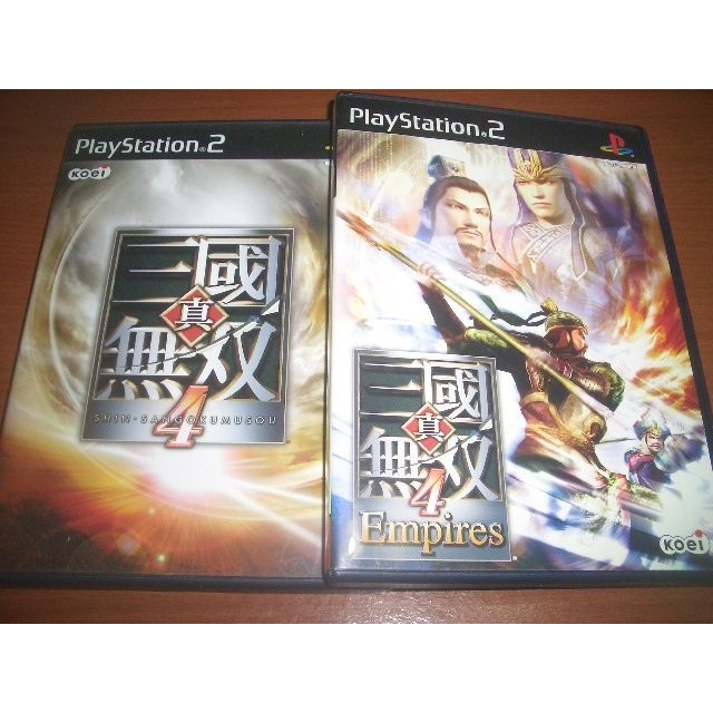 Ps2 真 三國無雙4 真三國無雙4 另有戰國無雙猛將傳帝王傳empires 戰國basara 蝦皮購物